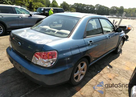 2007 Subaru Impreza 2.5I z USA, uszkodzony, nr VIN JF1GD61637H506688